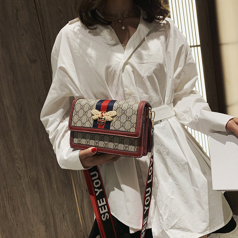 Jiarui senior sense of the ocean bag female bag 2024 new Dubai version of the wild fashion foreign air broadband shoulder slung small