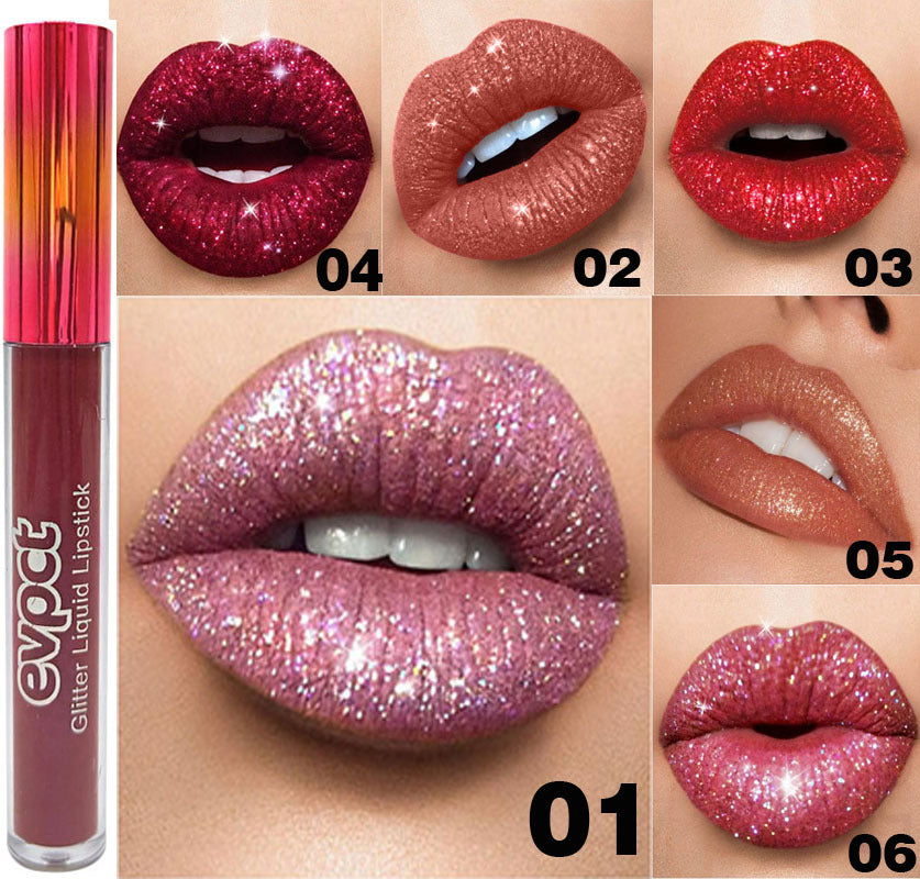evpct diamond illusion shiny matt lip gloss lipstick new explosion models_cmaadu
