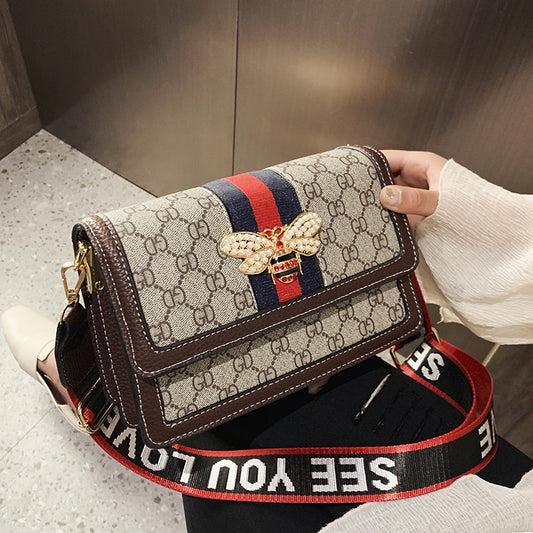 Jiarui senior sense of the ocean bag female bag 2024 new Dubai version of the wild fashion foreign air broadband shoulder slung small