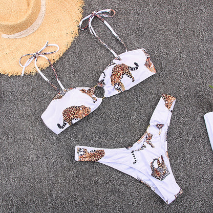 Bikini cross-border  wish hot style European and American foreign trade swimwear sexy split swimsuit and hot/sex bikini