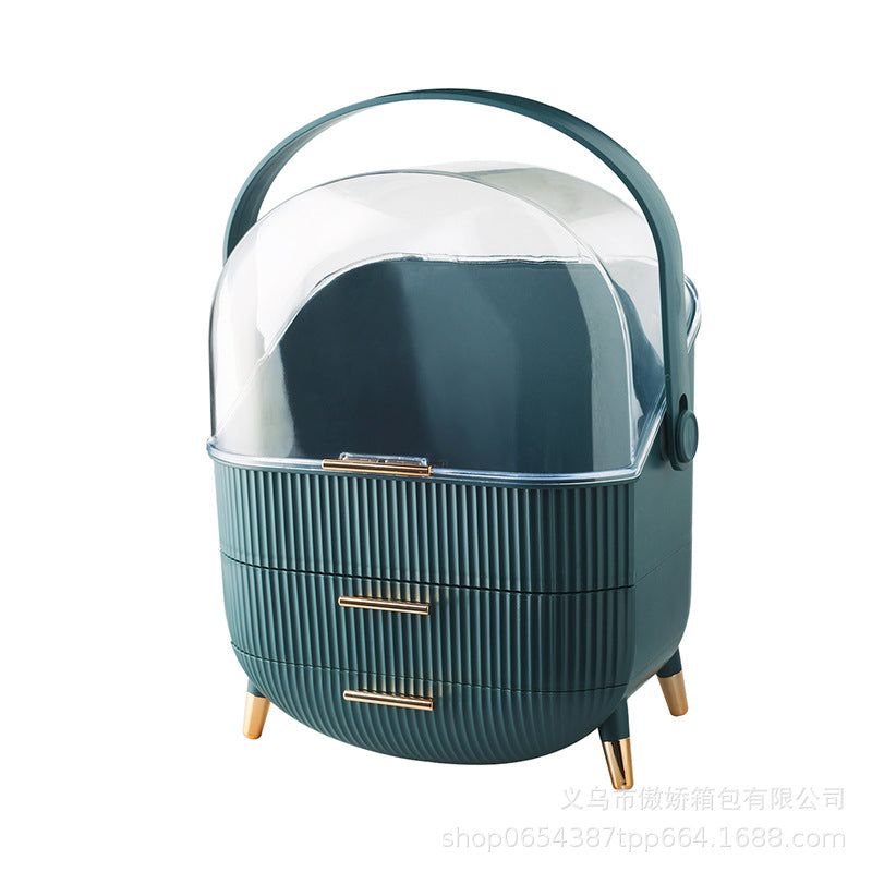 2024 light luxury cosmetics skin care product storage box Make-Up for bedroom