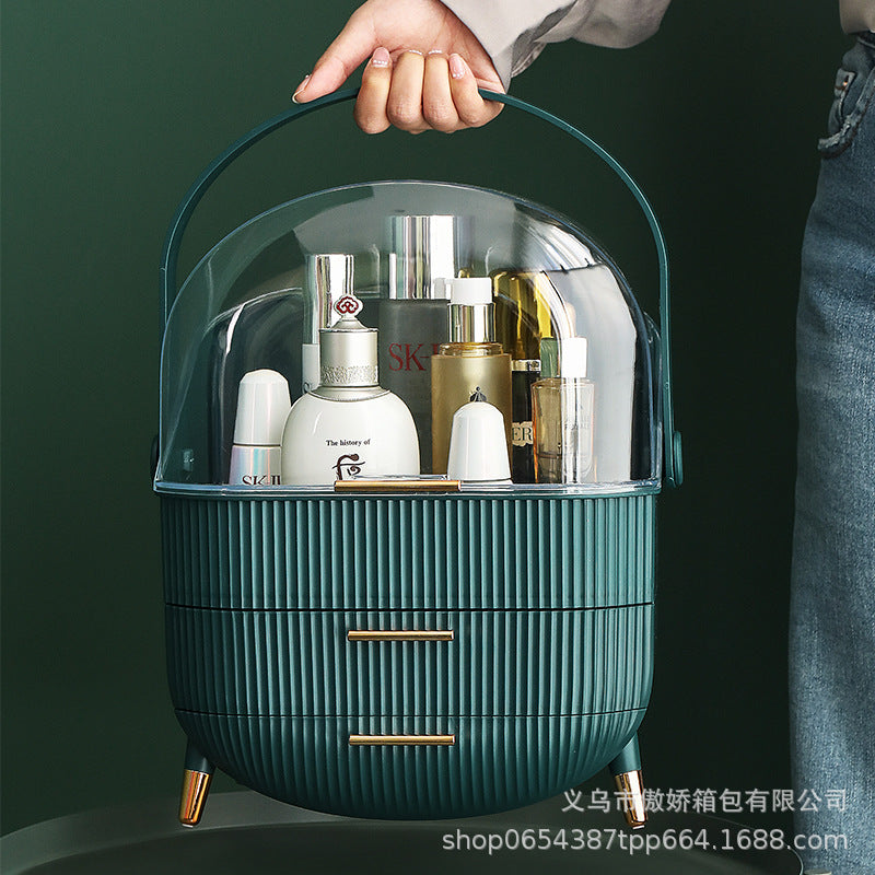 2024 light luxury cosmetics skin care product storage box Make-Up for bedroom