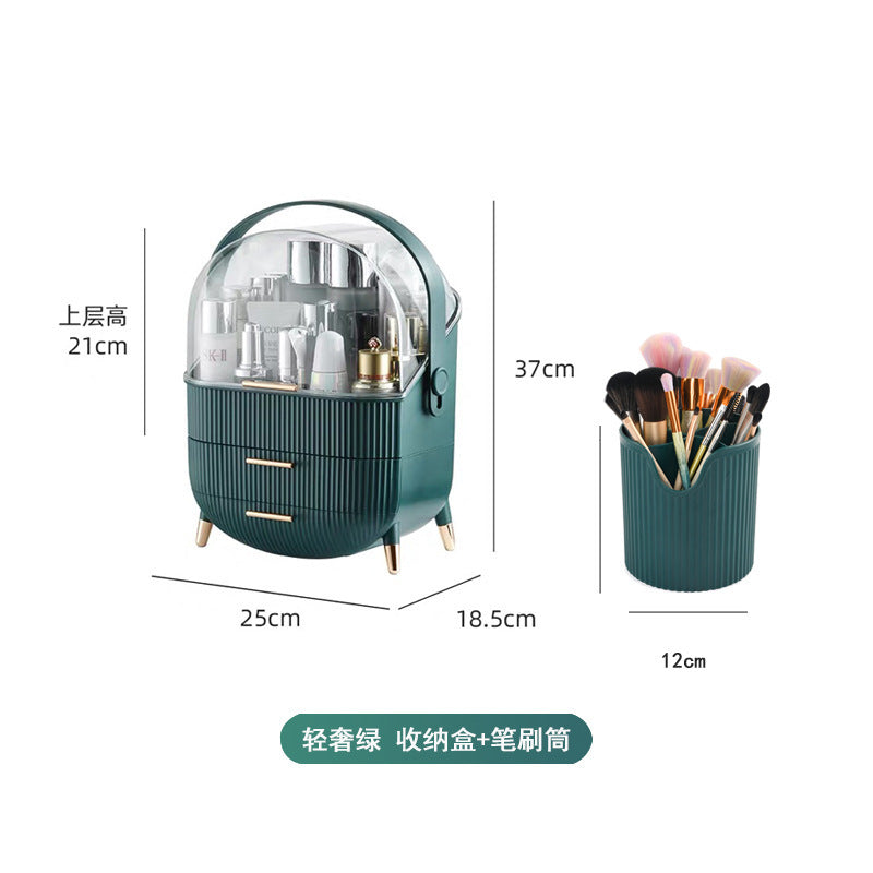 2024 light luxury cosmetics skin care product storage box Make-Up for bedroom