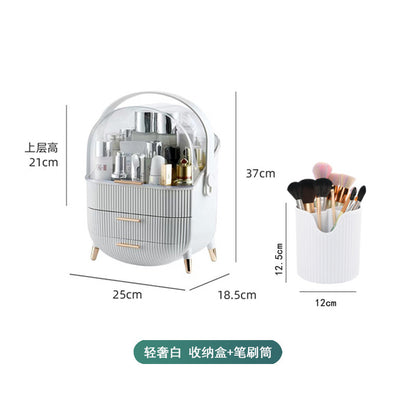 2024 light luxury cosmetics skin care product storage box Make-Up for bedroom