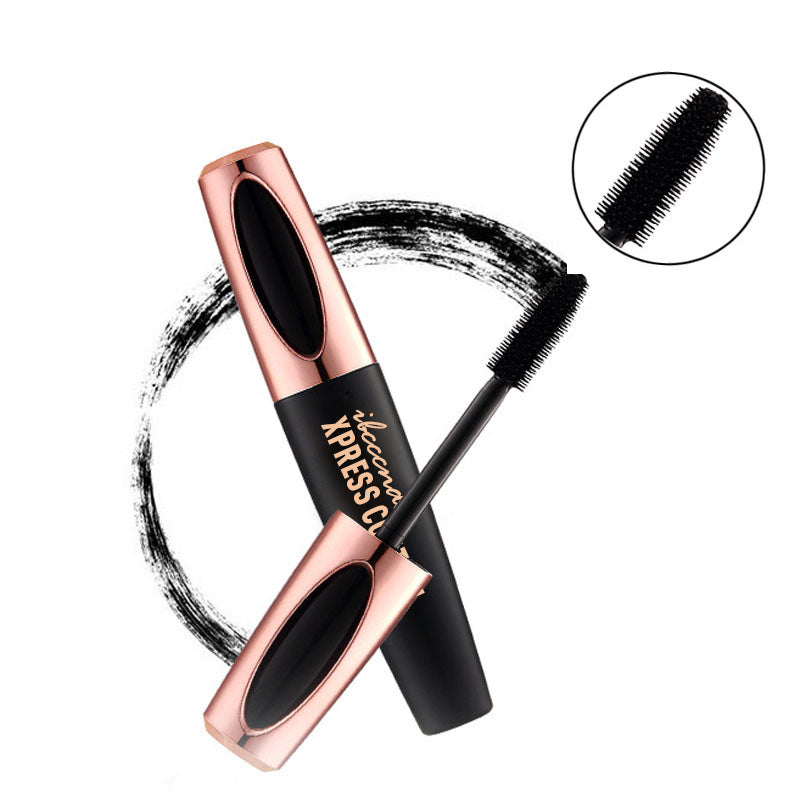 New 4D Silk Fiber Lash Mascara Waterproof Rimel 3d Mascara For Eyelash Extension Black Thick Lengthening Eye Lashes